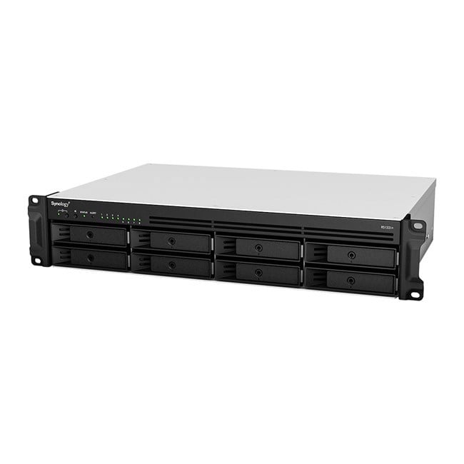 Synology RS1221RPPLUS (8x3.5/2.5) Rack NAS 2U