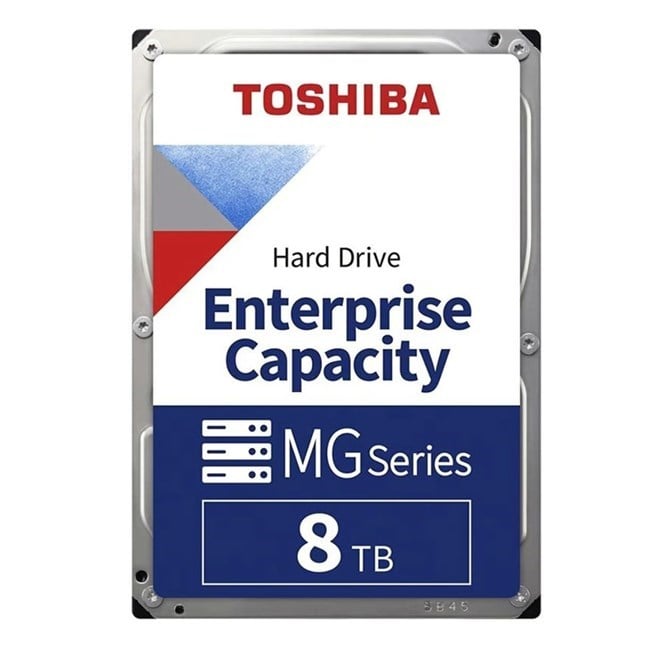 Toshiba MG10 8TB 7/24 Güvenlik - Enterprise