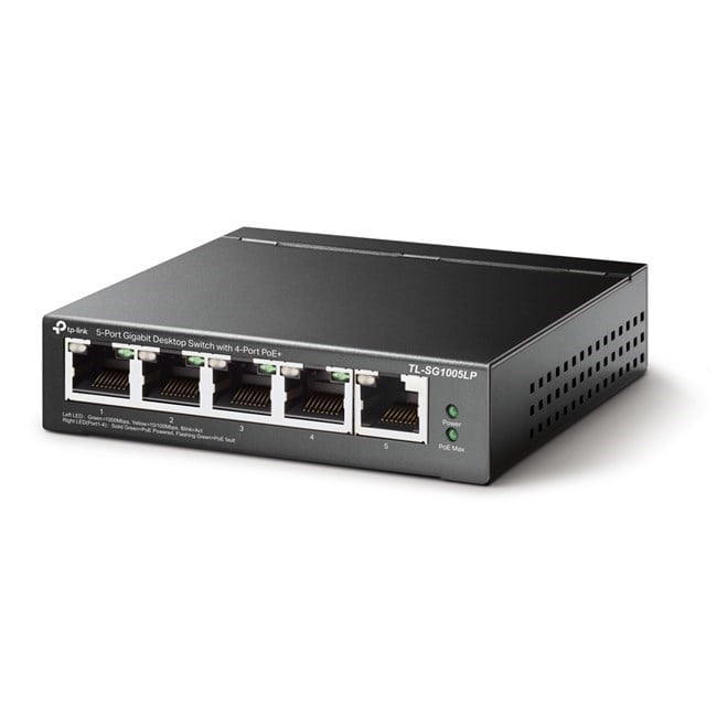 Tp-Link TL-SG1005LP 5 Port Gigabt 4Port Poe Switch