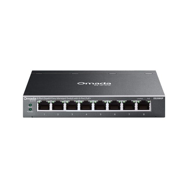 Tp-Link omada ES208GP 8 Port Gigabit Poe+ Switch