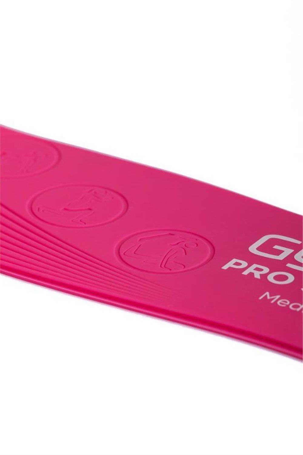 Gymo Pro Series Çantalı Direnç Bandı Fitness Pilates Esnetme Lastiği 5li Set Silikon Mor