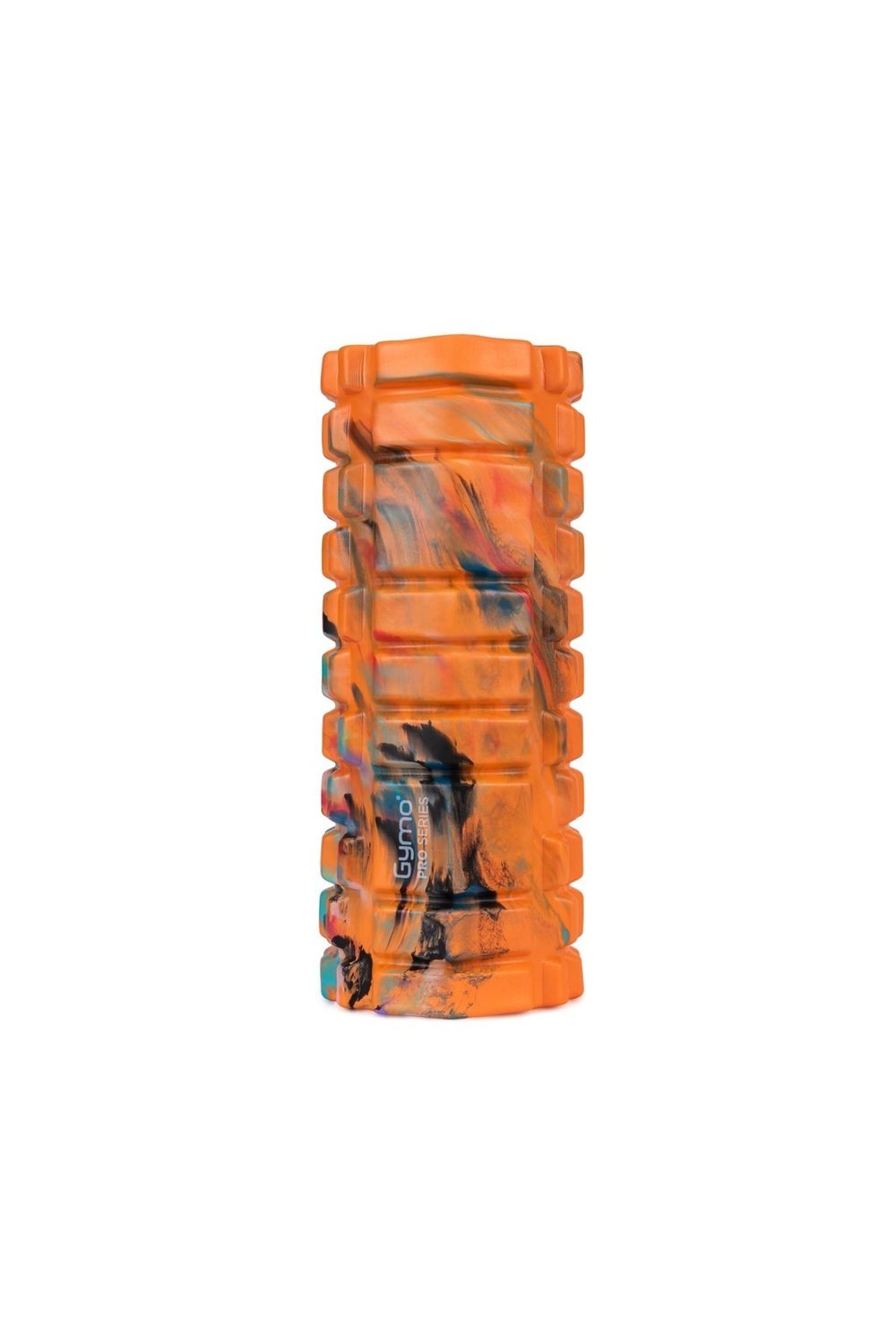 Gymo Pro Series Cloudy Marble Foam Roller Pilates Masaj Rulosu Turuncu