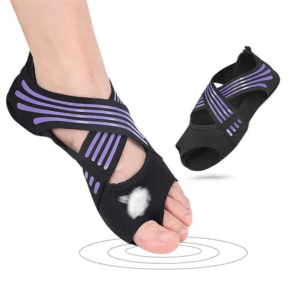 Gymo Pro Series Kaydırmaz Tabanlı Yoga Pilates Ayakkabısı Lila