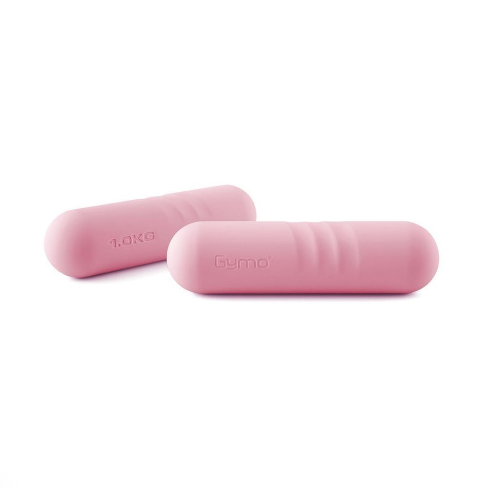 Gymo Pro Series Silikon Dambıl 2x1kg Pembe