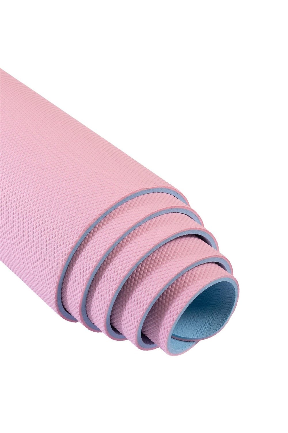 Gymo UltraGrip Hizalamalı 6mm TPE Yoga Matı Pilates Minderi Pembe