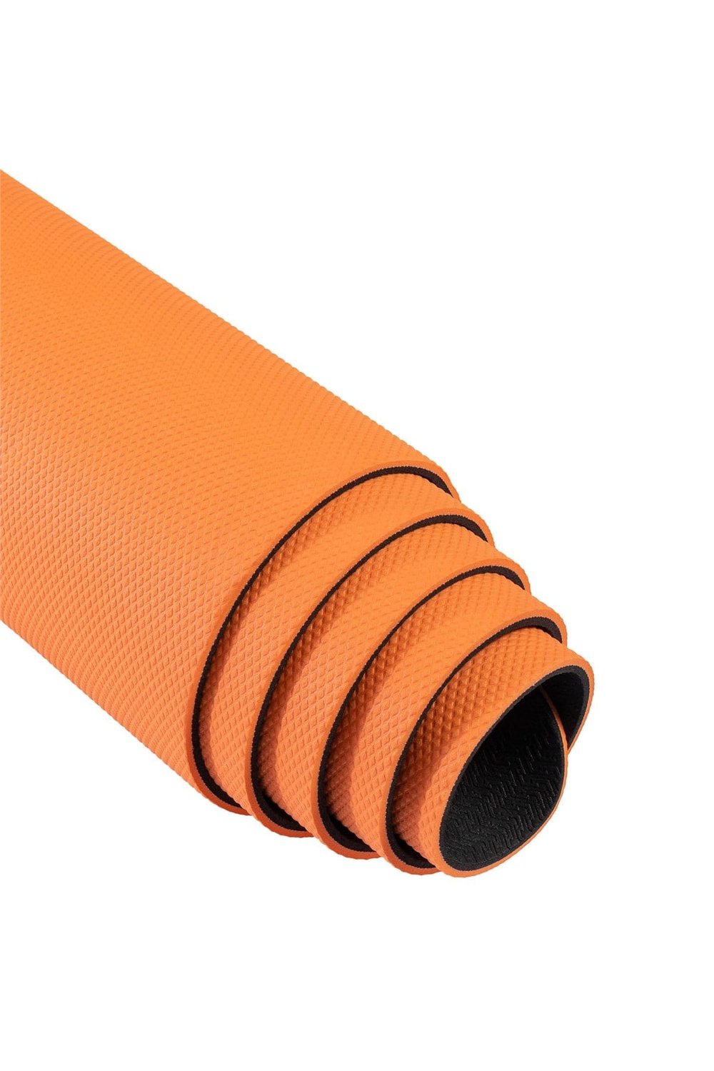 Gymo UltraGrip Hizalamalı 6mm TPE Yoga Matı Pilates Minderi Turuncu