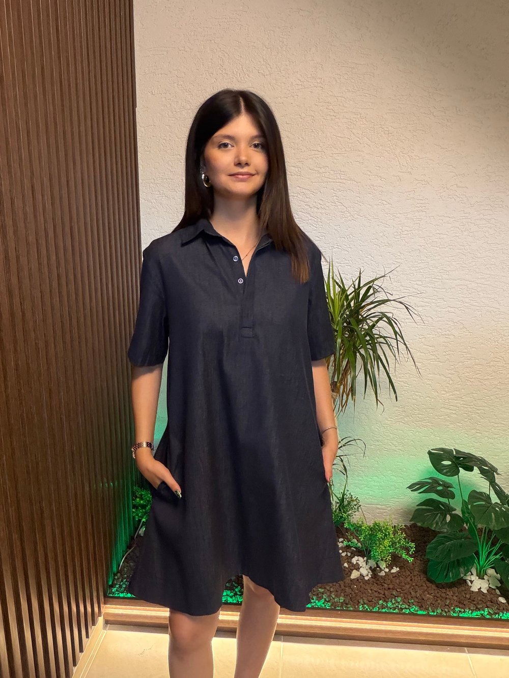 POLO YAKA KOT ELBİSE