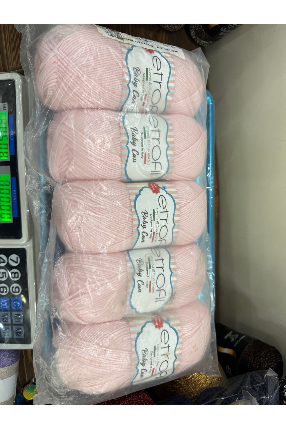 Etrofil baby can (500 gram) (pembe)