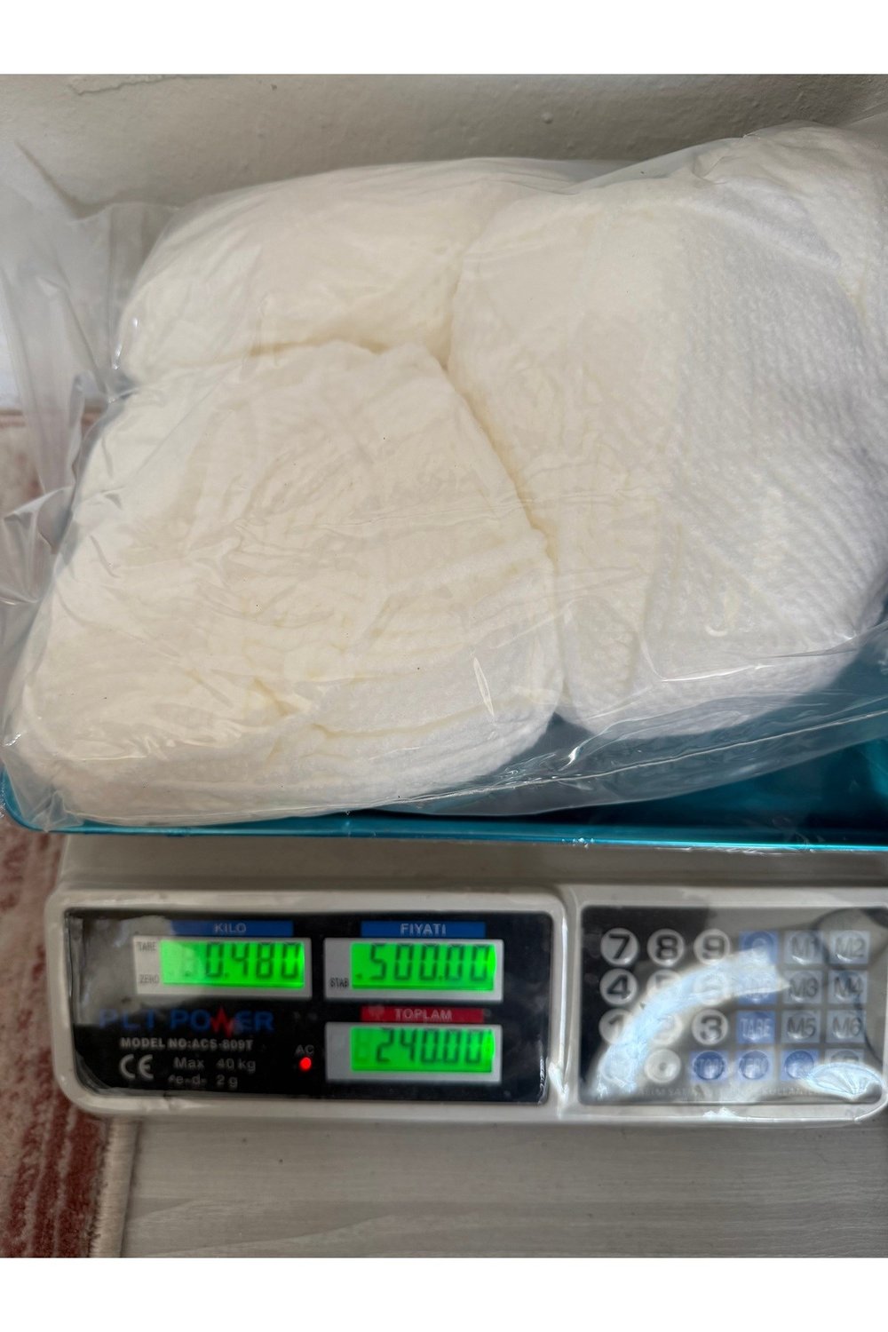 Himalaya burgu ip (beyaz)(480 gram)