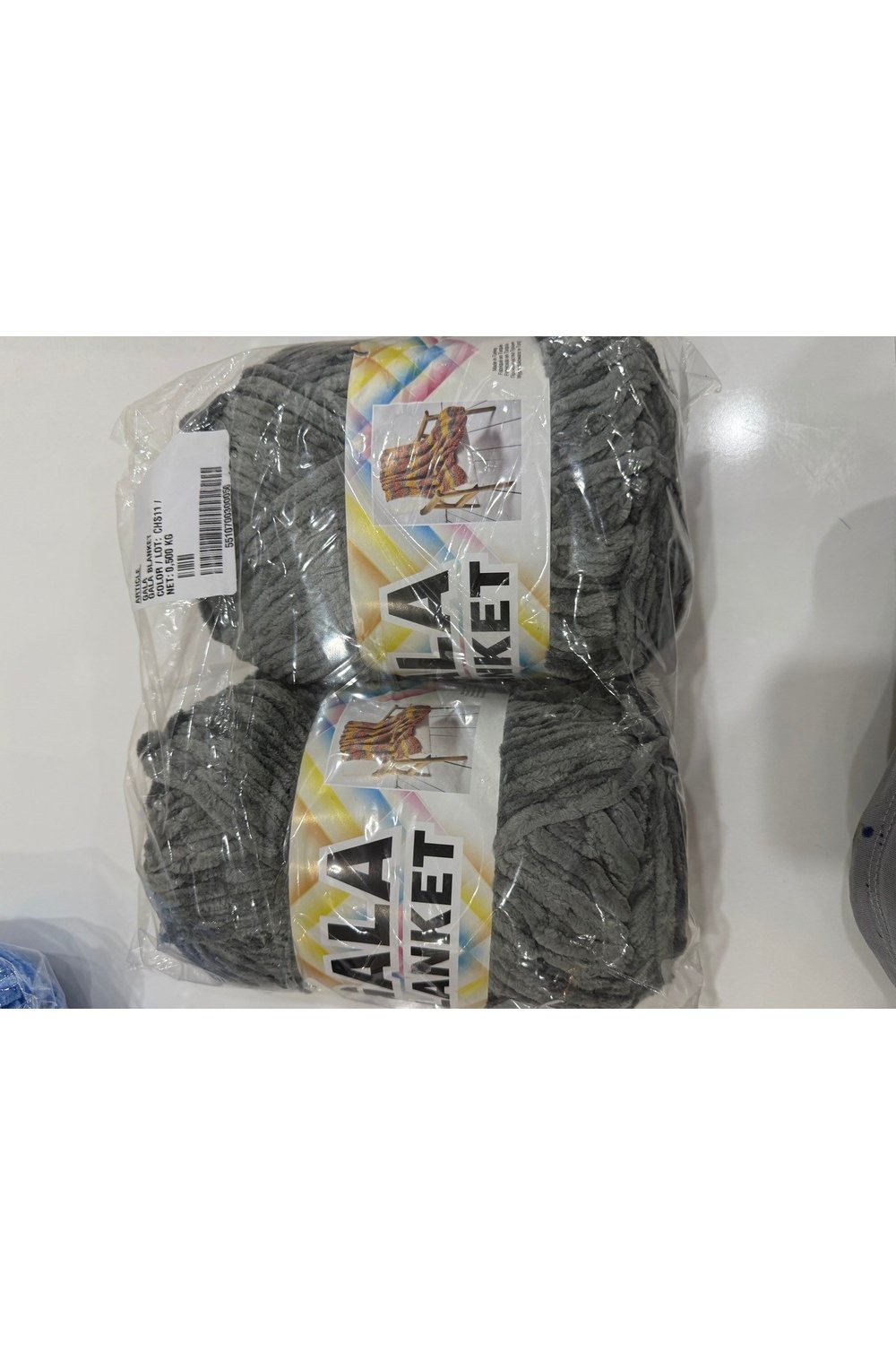 Himalaya gala kadife ip (500 gram) gri