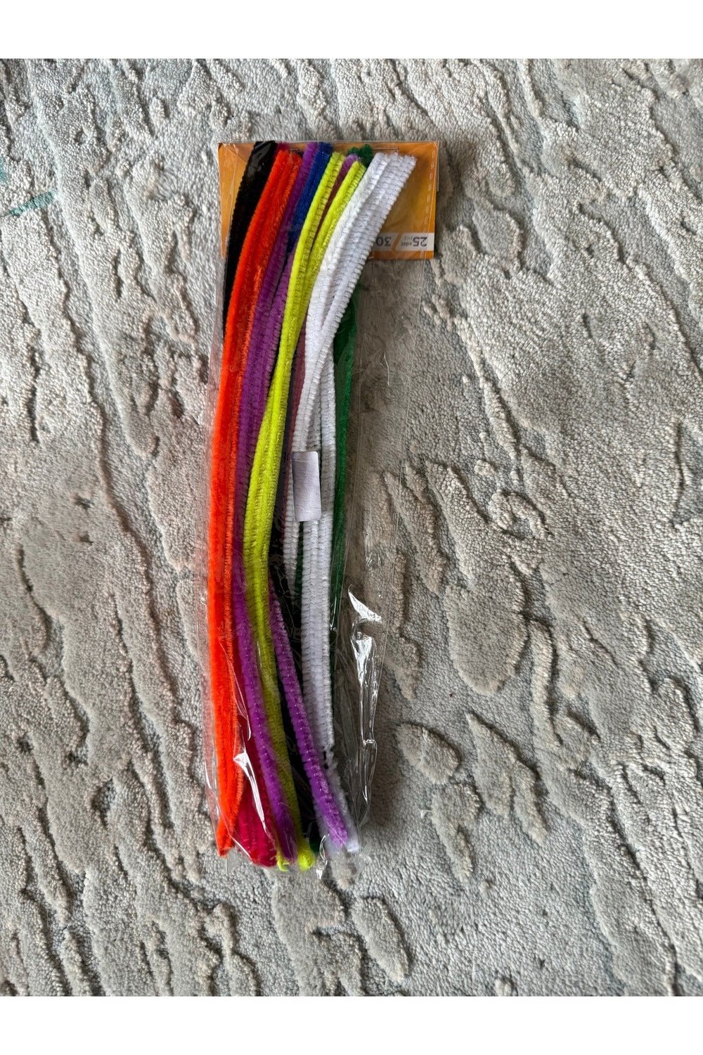 Şönil(kıvrılan renkli tel)25 adetli