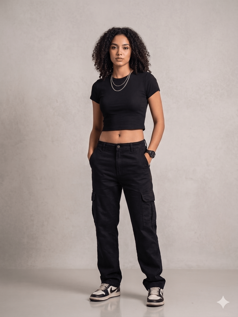 Basic Crop Top T-Shirt