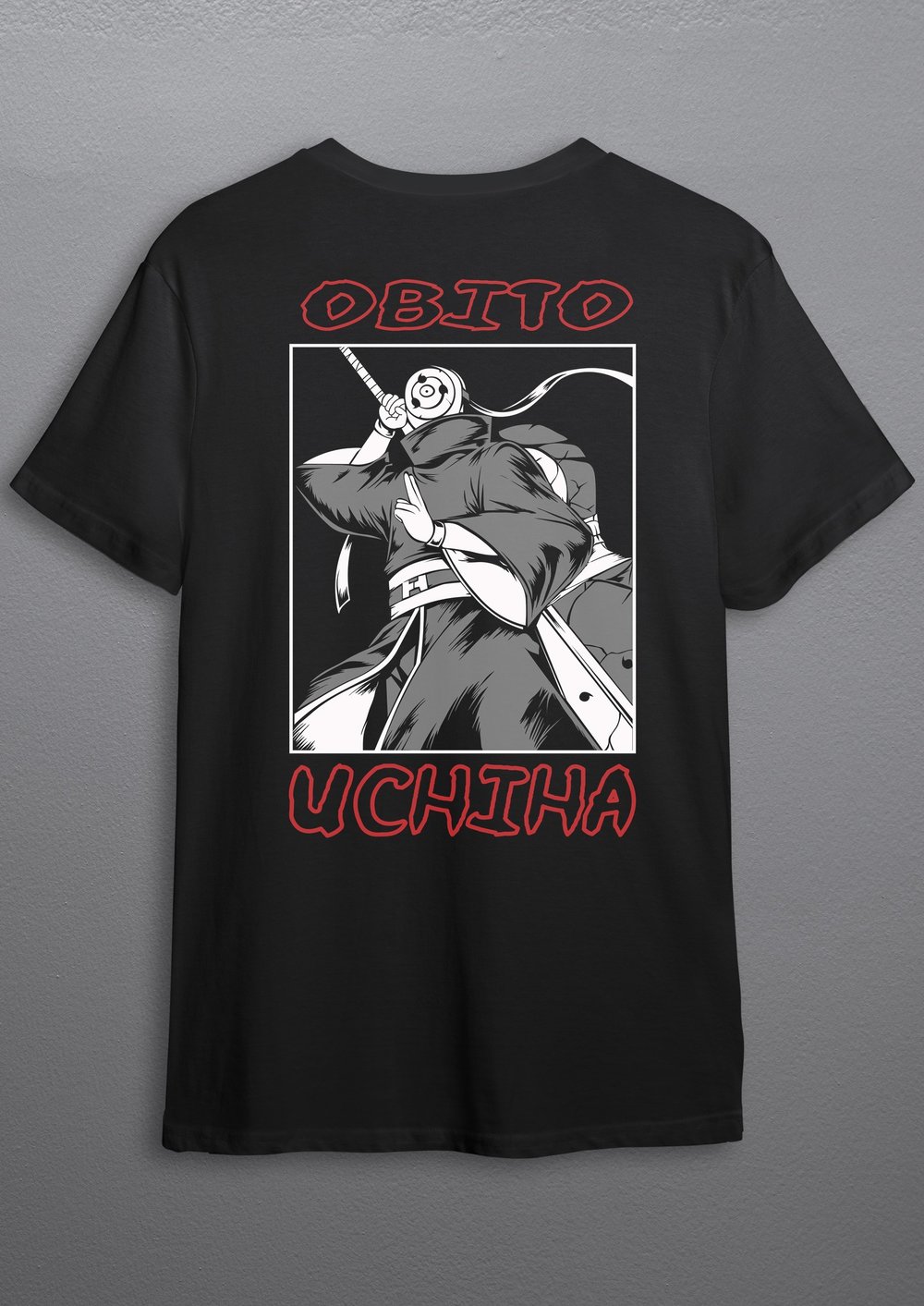 Naruto – Obito Uchiha Temalı Anime Tişörtü (Unisex)