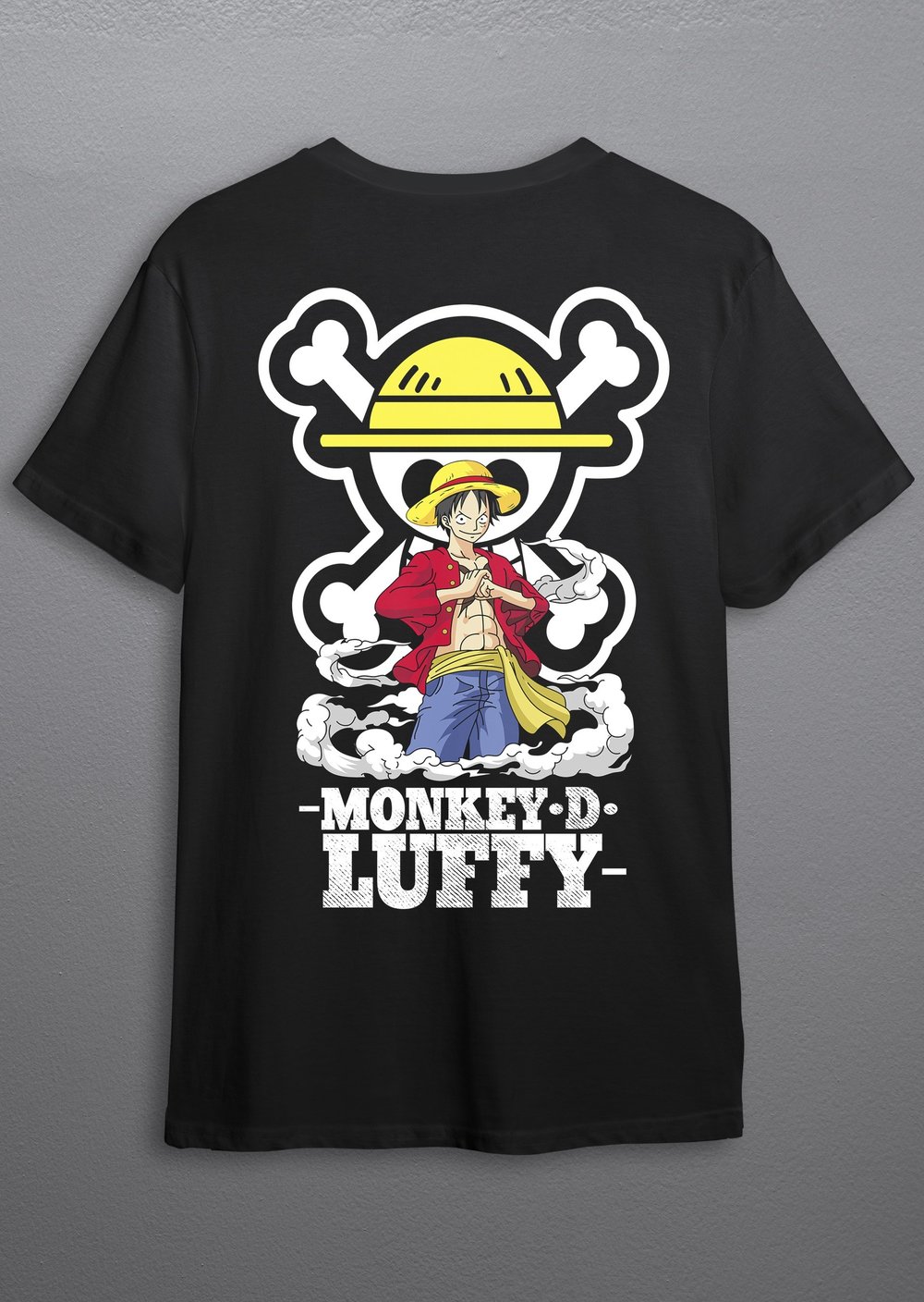 One Piece – Monkey D. Luffy Korsan Kral Anime Tişörtü (Unisex)