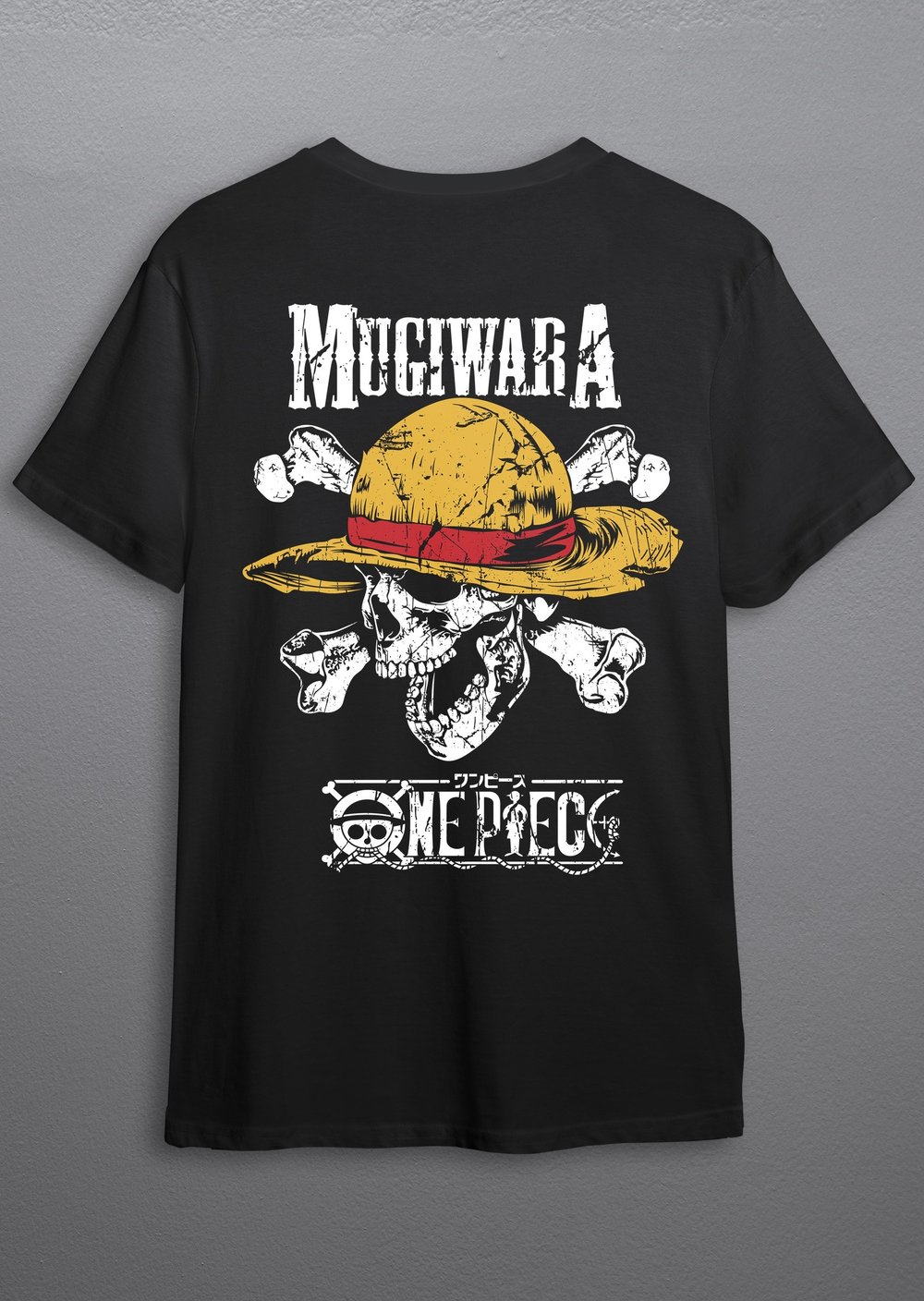 One Piece – Mugiwara (Straw Hat Pirates) Anime Tişörtü (Unisex)