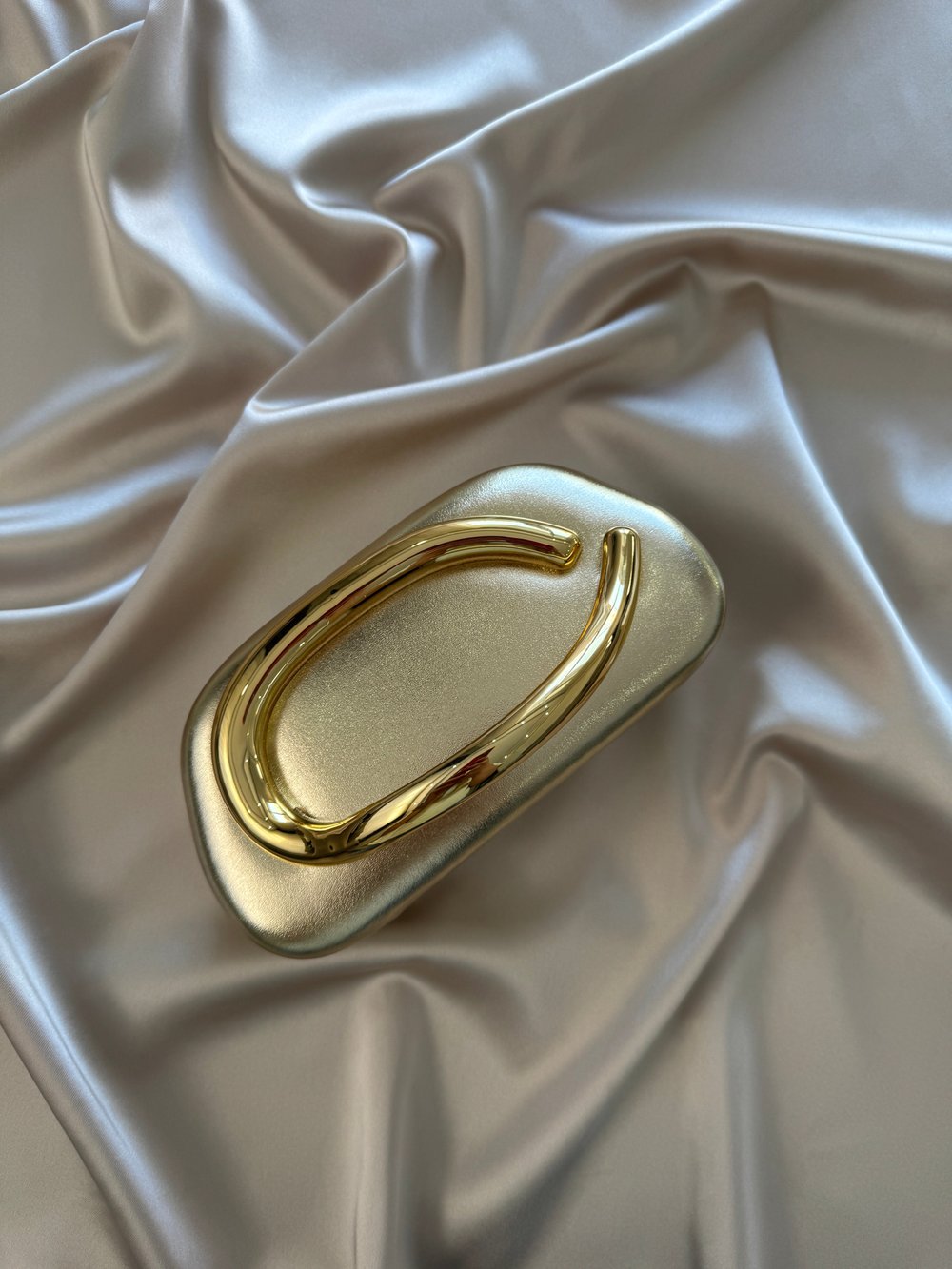 Babil Model Gold  Deri Abiye El Ve Omuz Çantası 