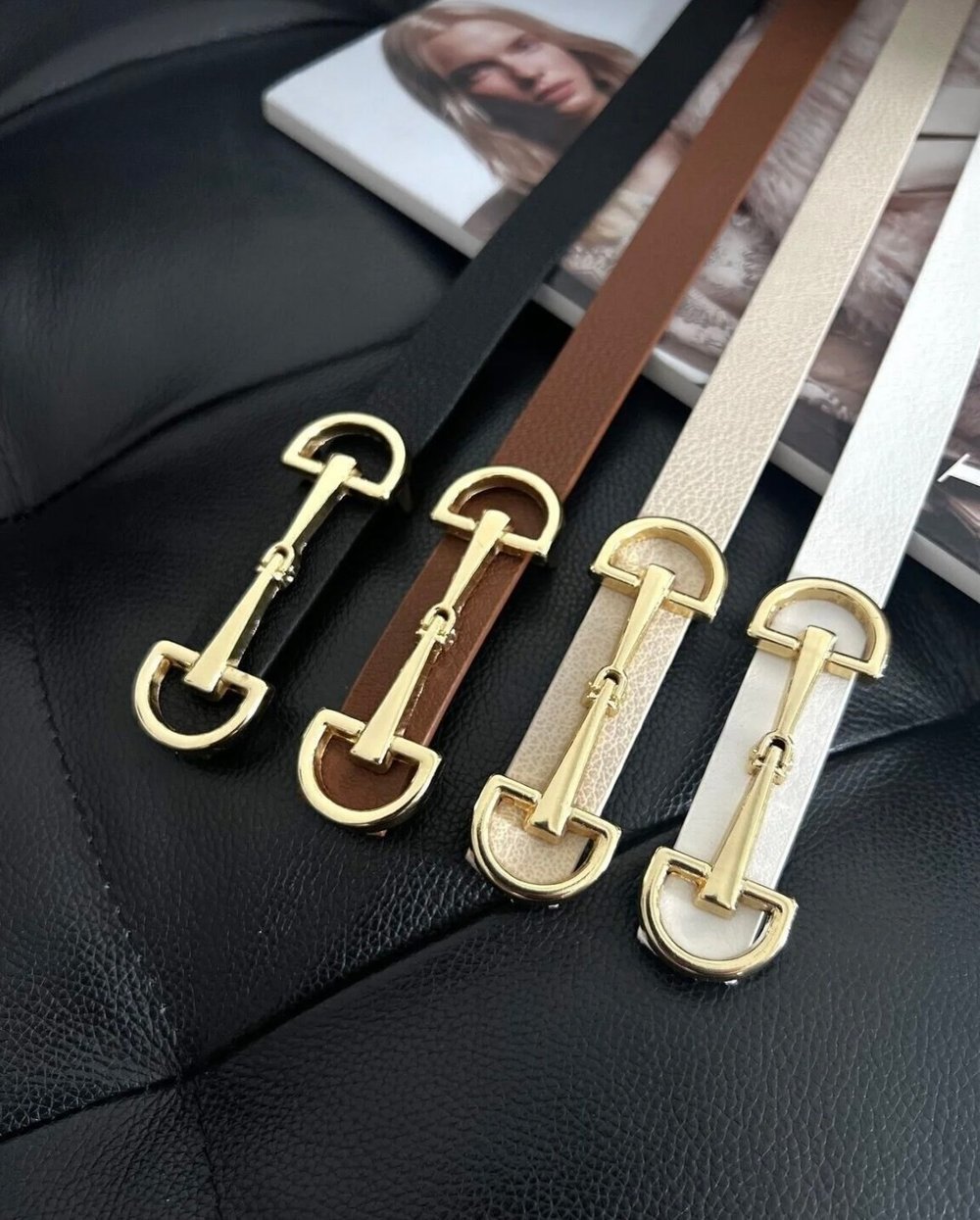 Gold Tokalı Kadın Kemer