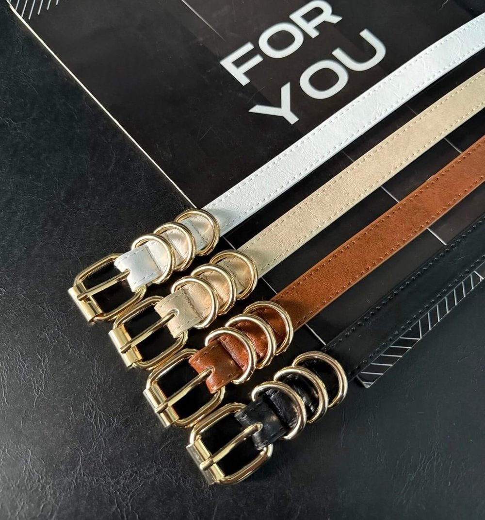 Kare Gold Tokalı Kemer