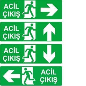 ACİL YÖNLENDİRME LEVHASI
