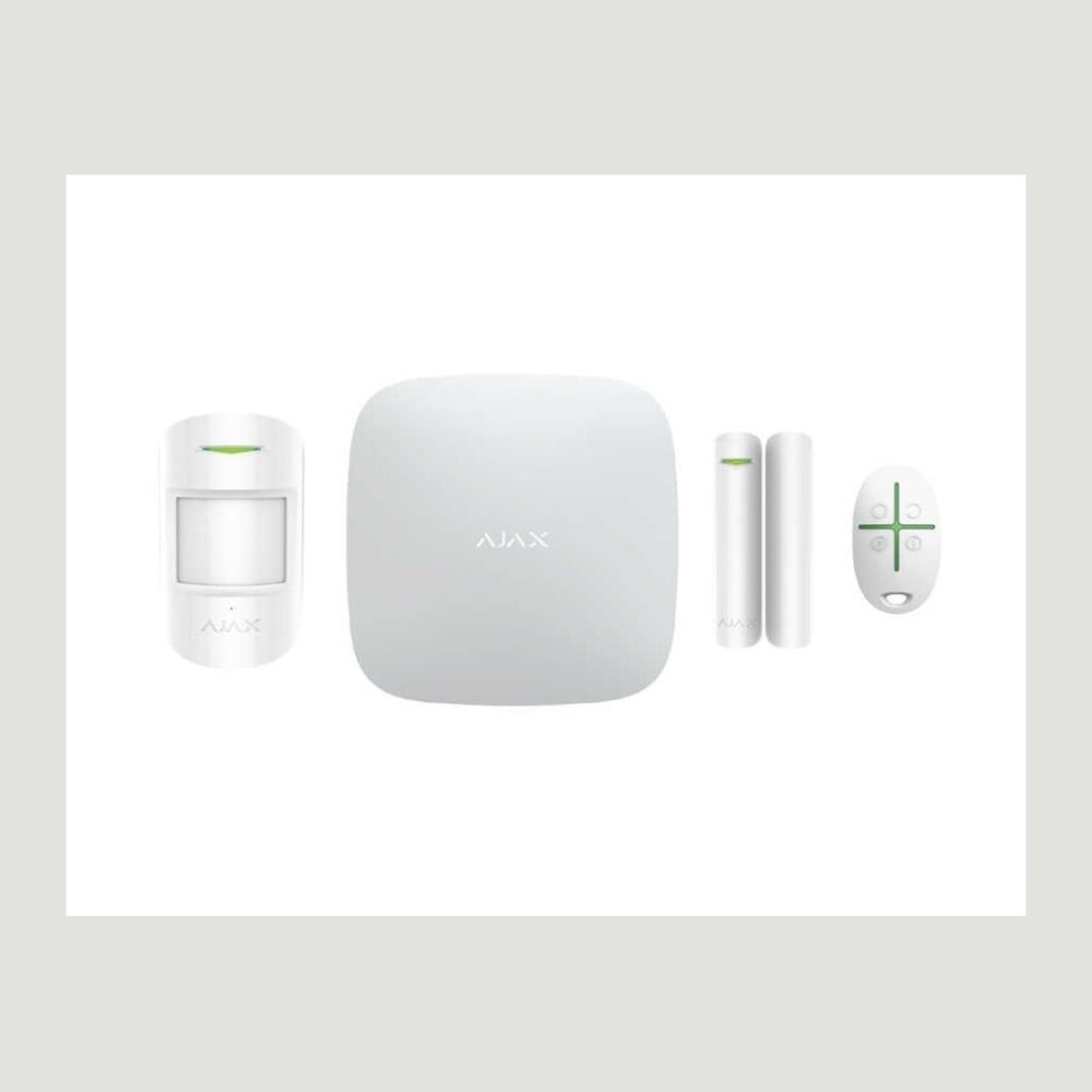 AJAX HubKit / StarterKitHub Kablosuz Alarm Kiti - BEYAZ