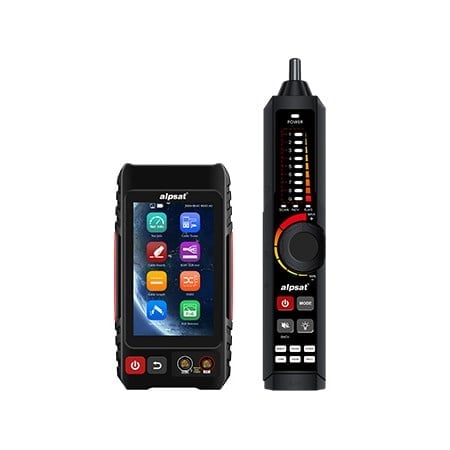 AS328 RJ45 AĞ KABLOSU, FİBER OPTİK KABLO VE ZAYIF AKIM KABLOSU TEST CİHAZI 153.001.AS328