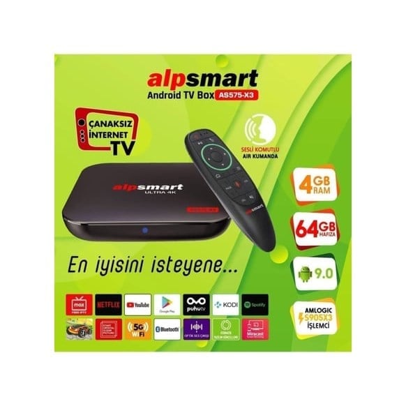 Alpsmart Ultra 4K AS516 Android Tv Box