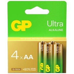Gp LR6 AA Boy Ultra Alkalin Kalem Pil 4'lü Paket