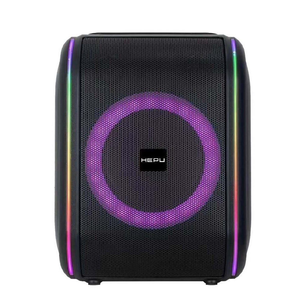 HEPU HP-988 Titan Series Taşınabilir Bluetooth Hoparlör – 8” Hoparlör, RMS 30W, Extra Bass, TWS Destekli