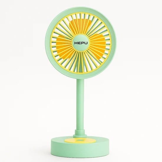 Hepu HP-F26 USB Şarjlı Sessiz Masaüstü Mini Fan