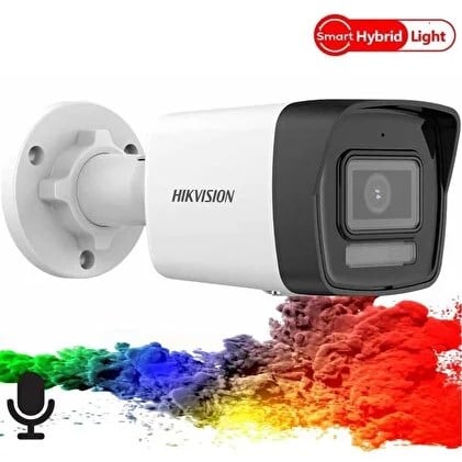 Hikvision DS-2CDT4041G2-LIUF 4 MP Smart Hybrid Light IR Bullet IP Kamera 2.8 mm Lensli