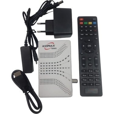 Korax Venüs Full Hd Çanaklı Çanaksız Internetli Uydu Alıcısı