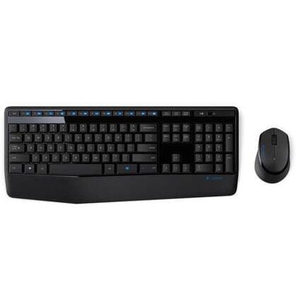 LOGİTECH MK345 KABLOSUZ Q SİYAH MM KLAVYE MOUSE SET (920-006514)