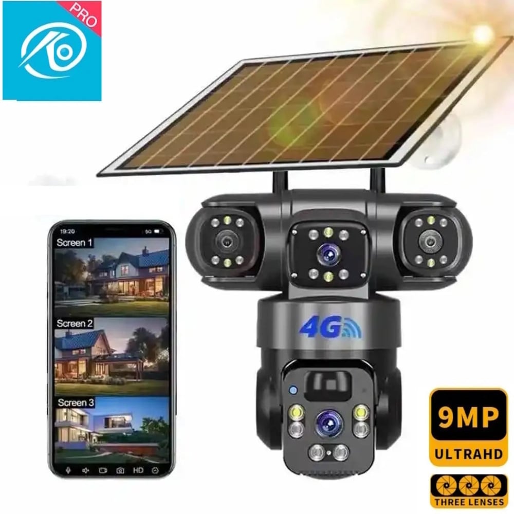 O-KAM 6060 3LENS 4G SOLAR KAMERA