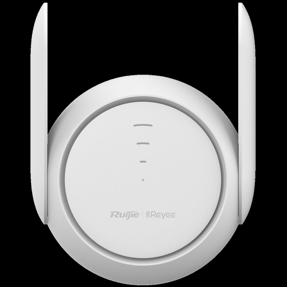 RUIJIE Reyee RG-EW1200R Priz Tipi Wi-Fi Extender - Dual-band, 867Mbps at 5GHz + 300Mbps at 2.4GHz, 1 Fast-Ethernet Port