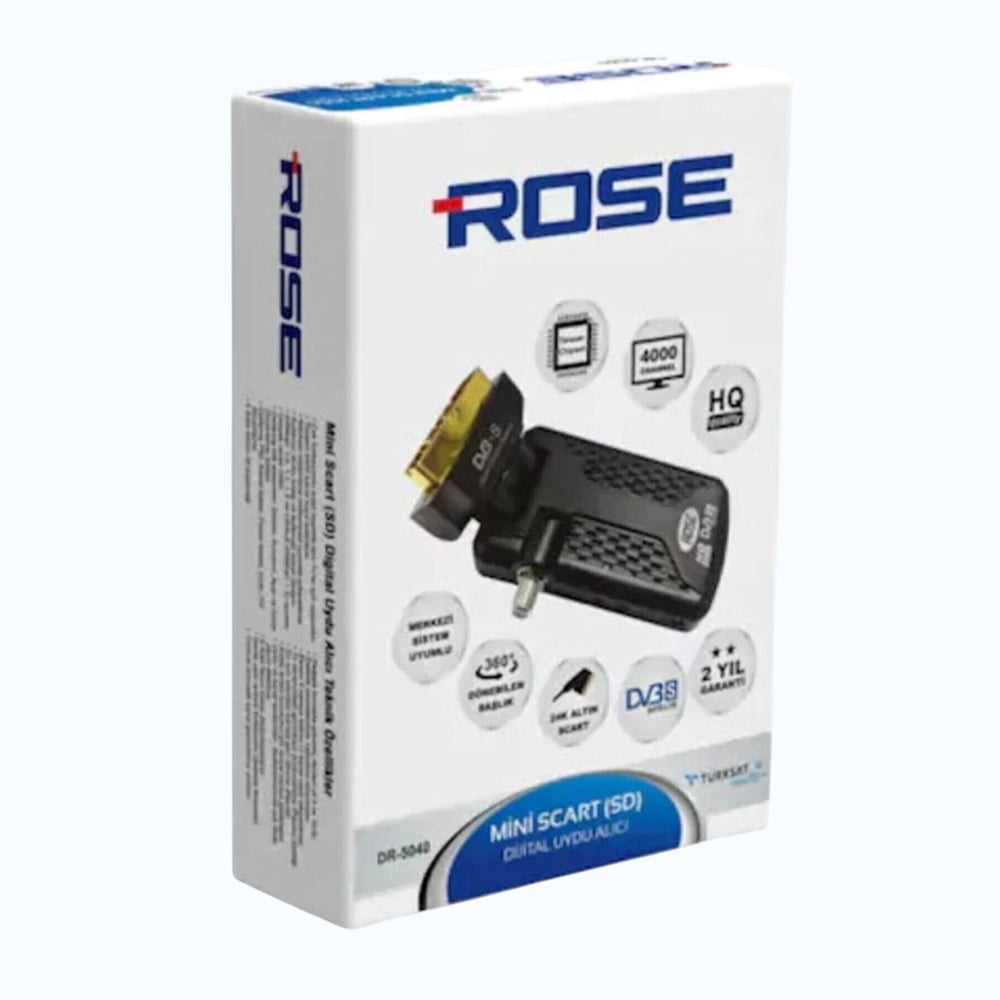 Rose Mini Scart (sd) Dijital Uydu Alıcı