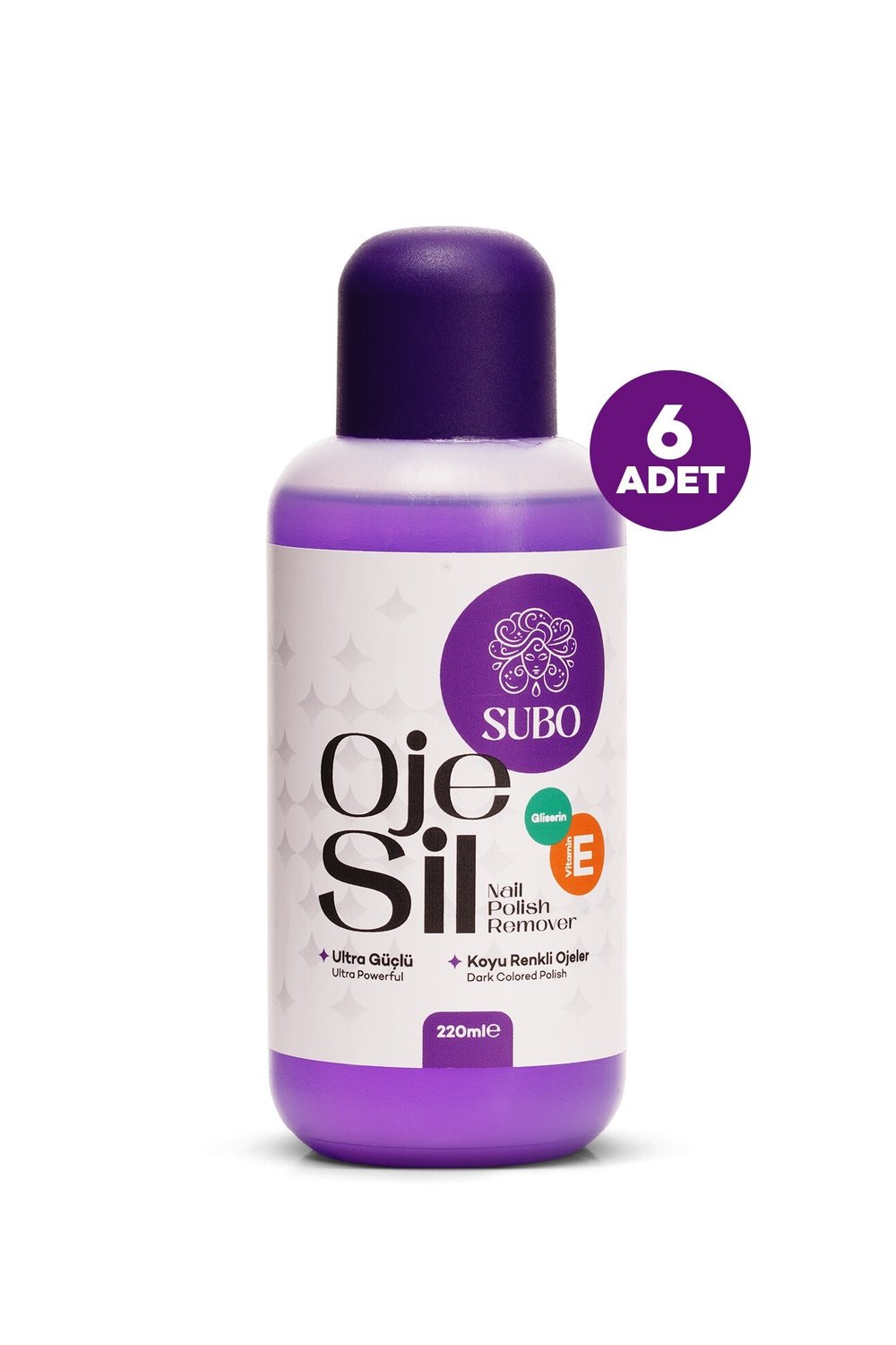 SUBO ASETON ULTRA GÜÇLÜ 6X220  ml