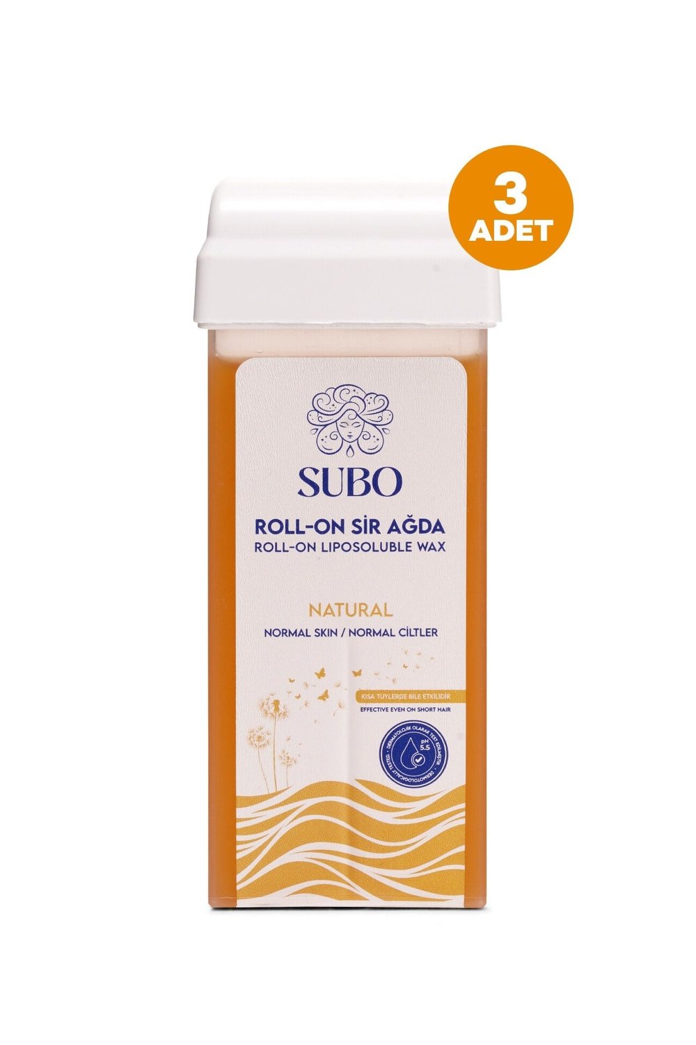 SUBO ROLL-ON SİR AĞDA NATUREL 3X100  ml