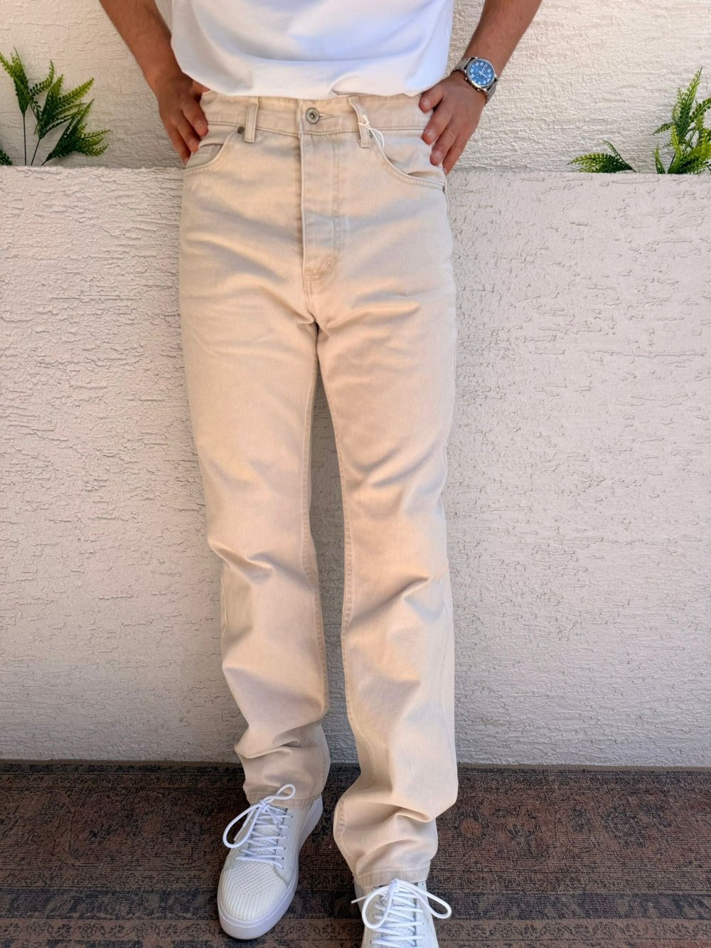 BEJ WE11 BAGGY KOT PANTOLON