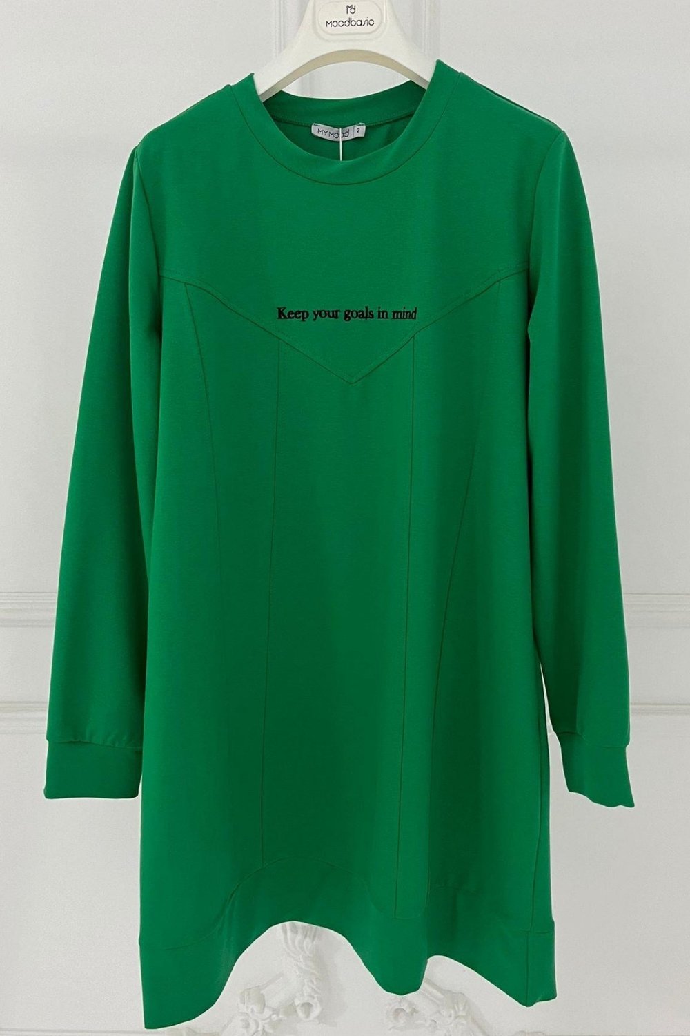 YAZI NAKIŞLI SWEATSHIRT
