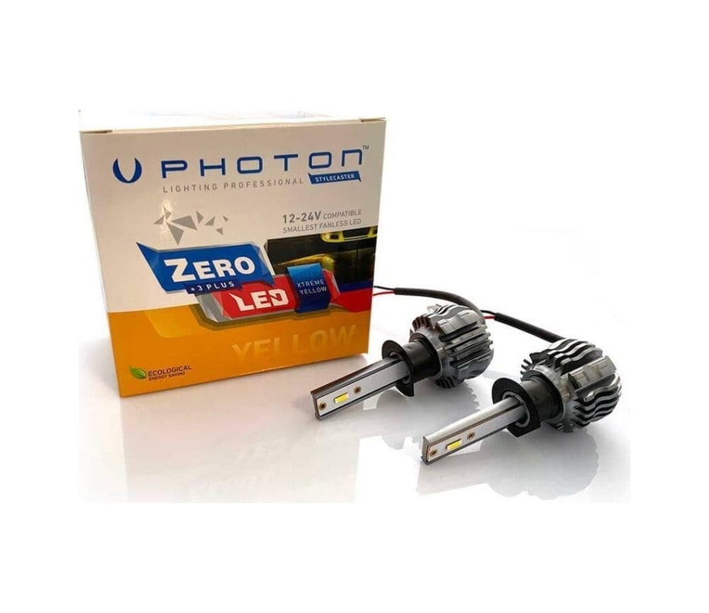 ZERO H1 XTREME YELLOW +3 PLUS FANSIZ LED 12V-24V