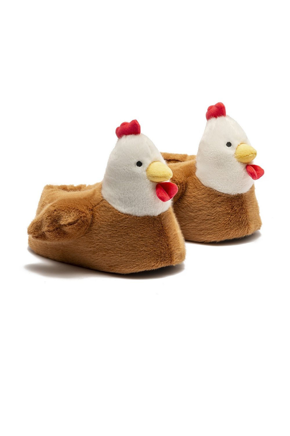 Twigy Chicken Kadın Hayvanlı Panduf Kahverengi 36/41