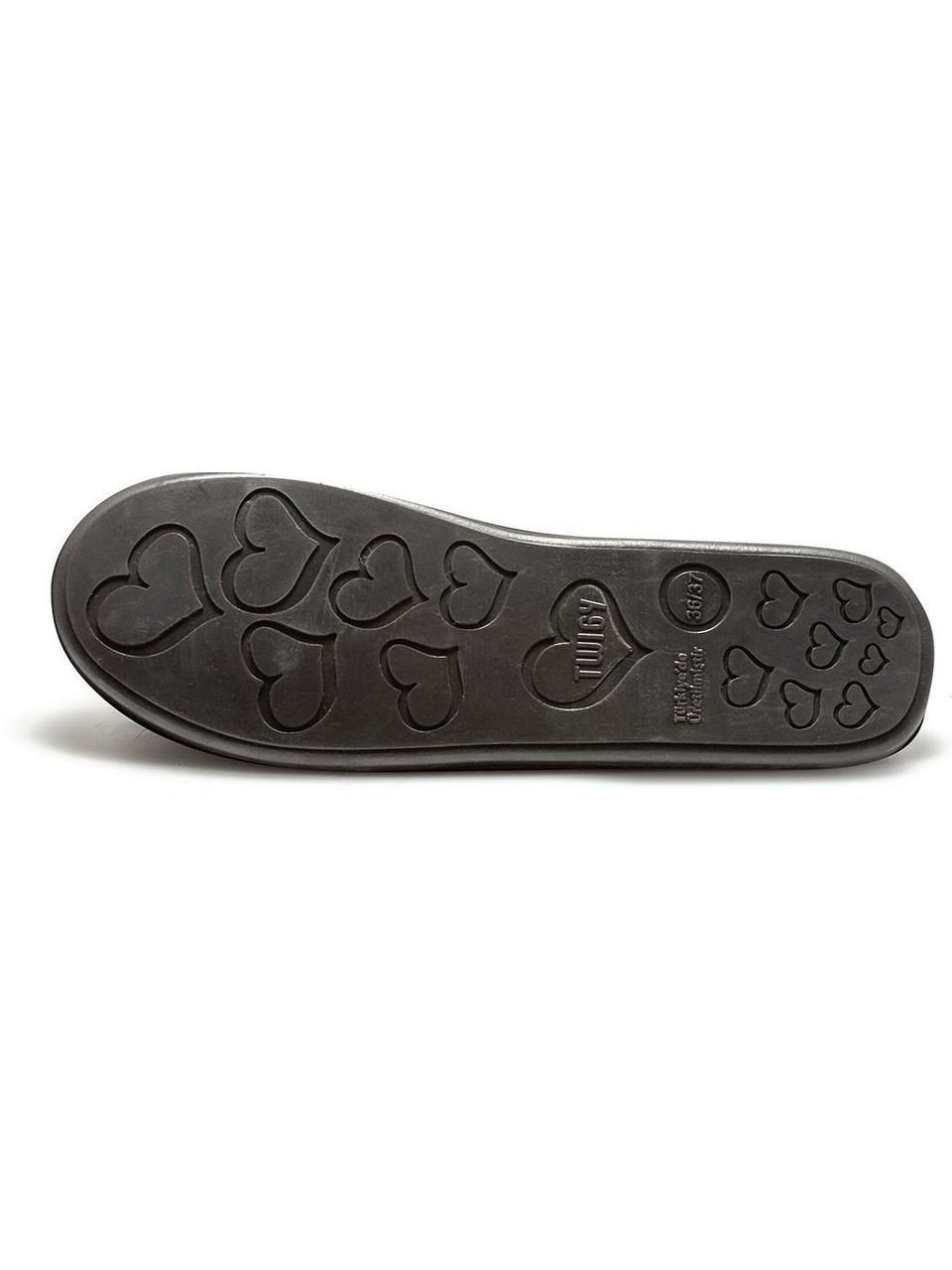 TWIGY TW HAPPY SİYAH KADIN EV TERLİK 37/41