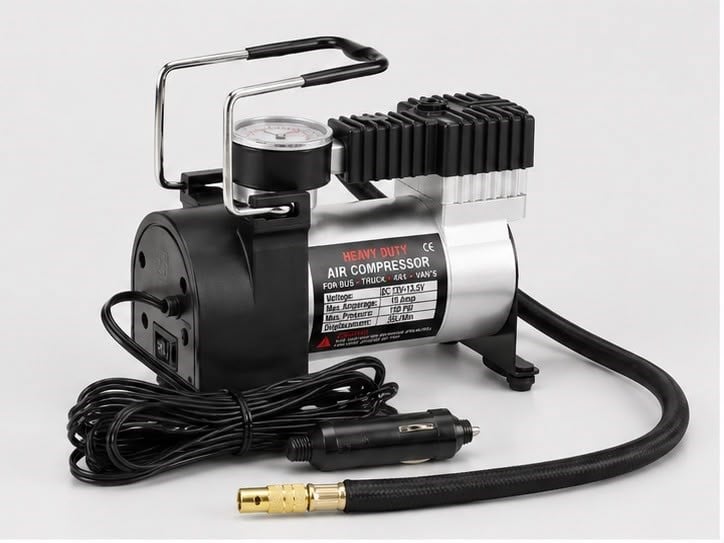 DC 12V Metal Hava Kompresörü Araç Lastik Şişirme 