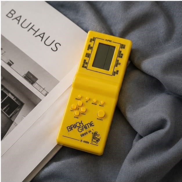 Klasik Gameboy Tetris Oyunu Taşınabilir Retro El Konsolu Pil ile Çalışan