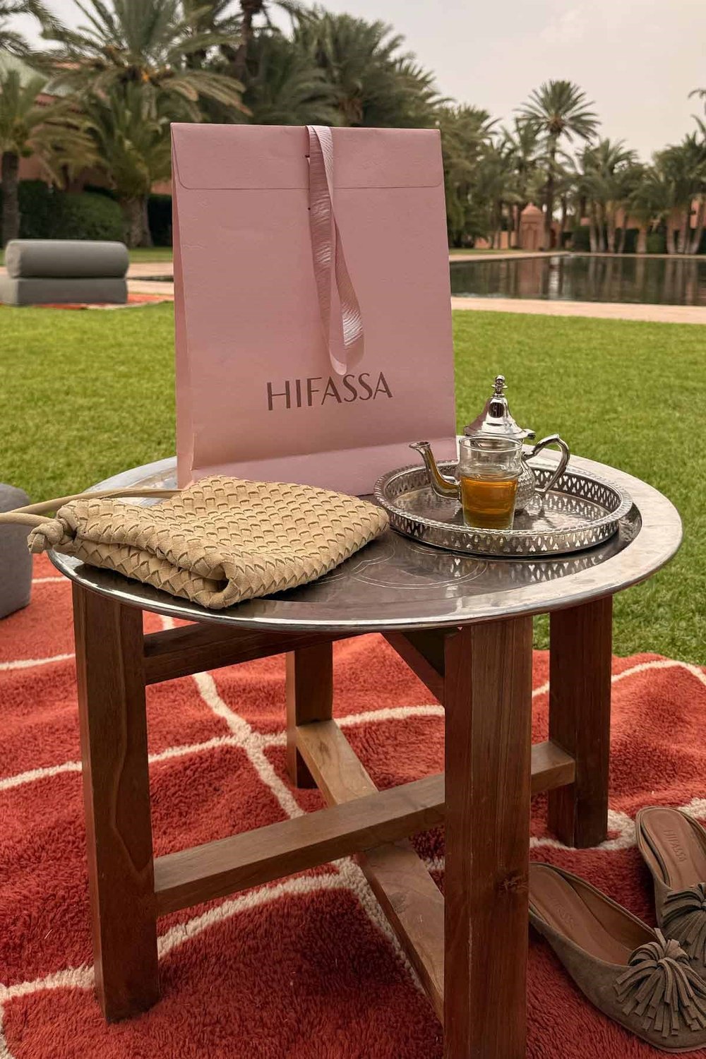 HIFASSA EL ÖRGÜ ÇANTA SOFT SARI