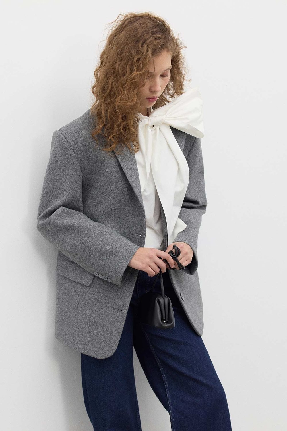 SARAYA BLAZER CEKET Antrasit