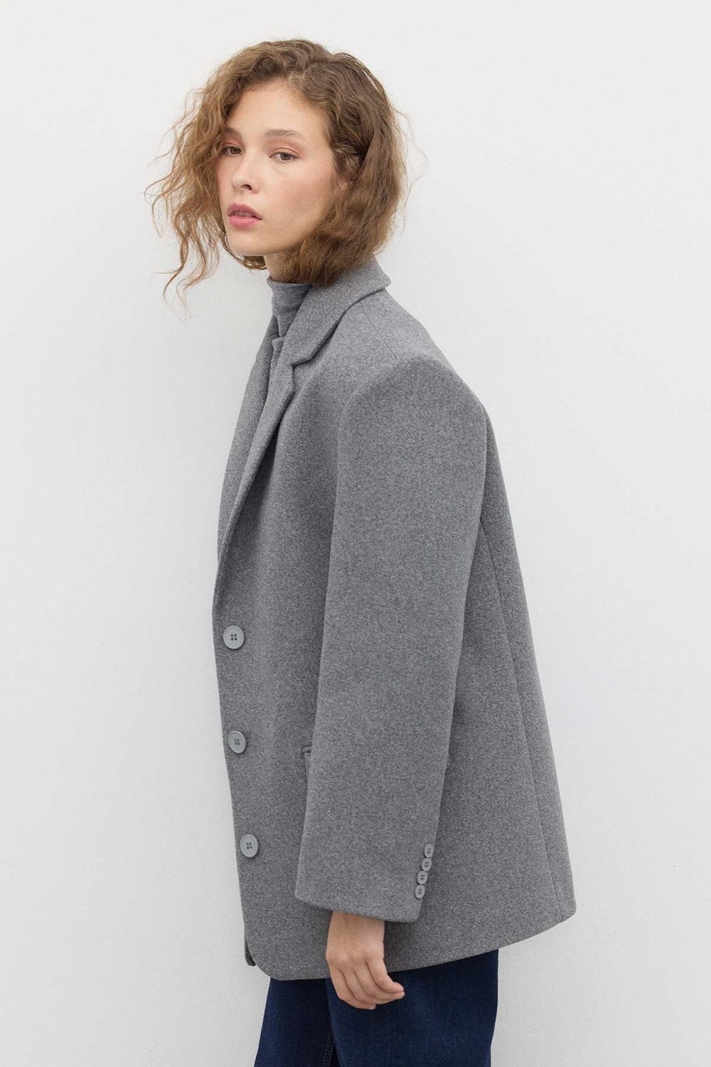 SARAYA BLAZER CEKET Antrasit