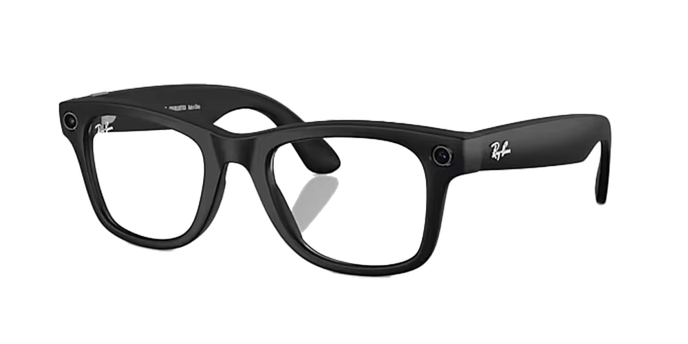 Ray-Ban Meta Wayfarer Gen 2 RW4012 601S1Z 50 Beden Mat Siyah-Clear