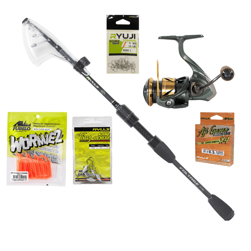RYUJI VOLTAGE 190CM 0-5GR TELE LRF+ ENJOY 500 AJİ SETİ