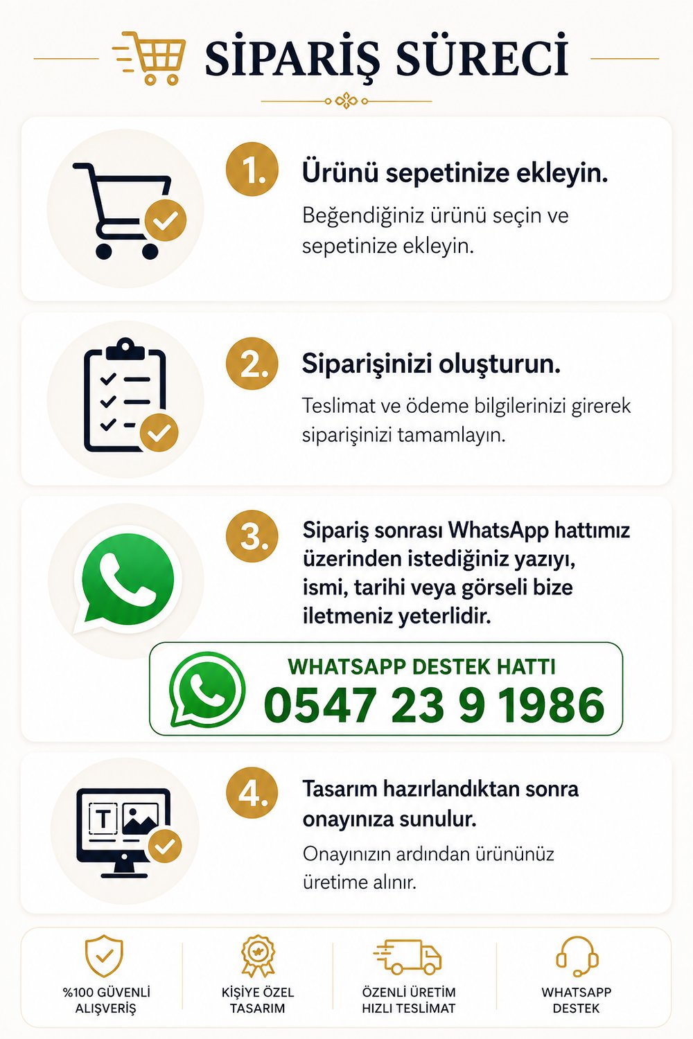 Dalga Temalı - Kişiye Özel Paslanmaz Çelik Pizza Sunum ve Kesim Tahtası – 32 cm